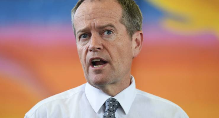 Opposition Leader Bill Shorten