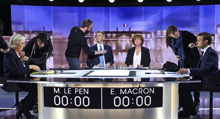 Marine Le Pen debate