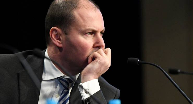 Treasurer Josh Frydenburg (Image: AAP)
