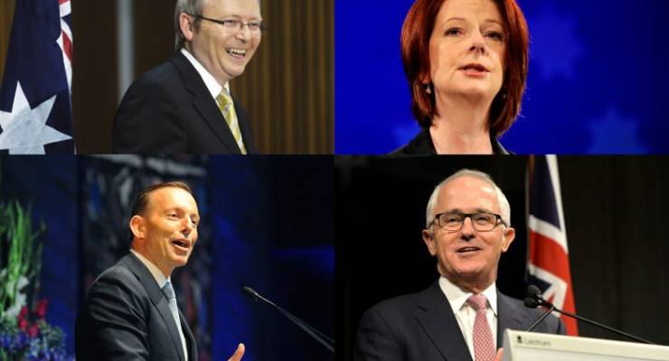 Malcolm Turnbull Kevin Rudd