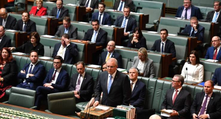 Scott Morrison apology house of representatives liberal party