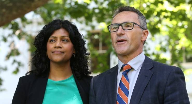 Richard Di Natale Samantha Ratnam Greens Victorian Election 2018