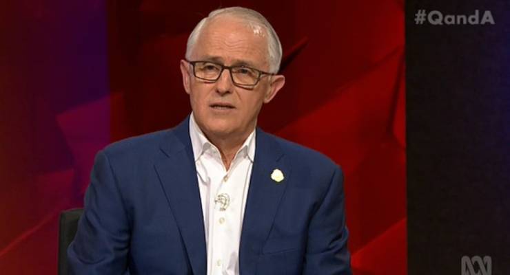 Malcolm Turnbull Q&A special