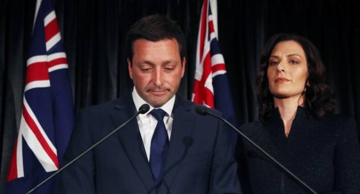 Matthew Guy Victorian election loss Dan Andrews Liberal Party