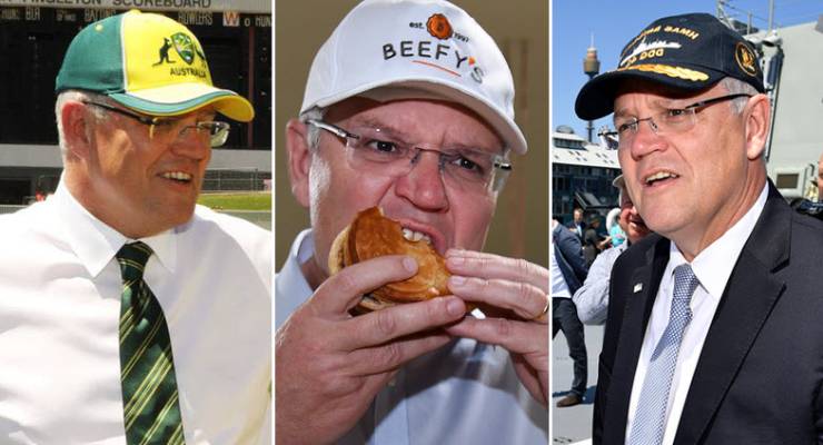 Scott Morrison caps