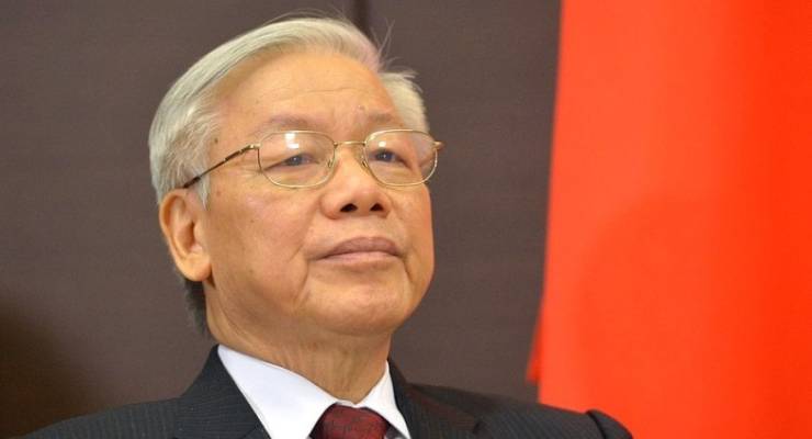 Vietnam President and General Secretary Nguyen Phu Trong