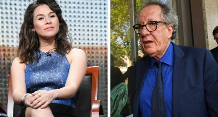 yael stone Geoffrey Rush