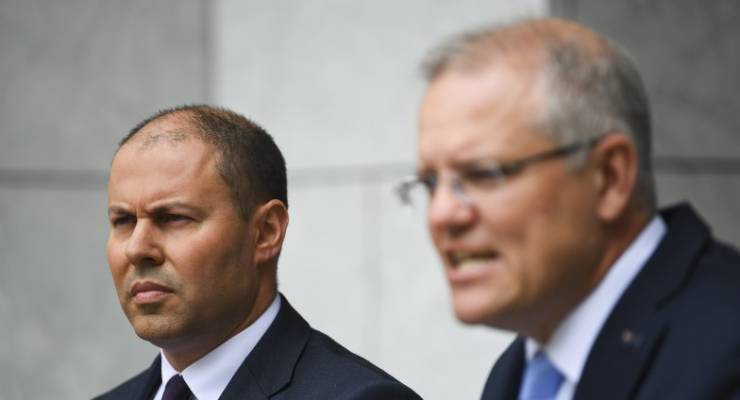 Josh Frydenberg Scott Morrison Budget 2019 federal election