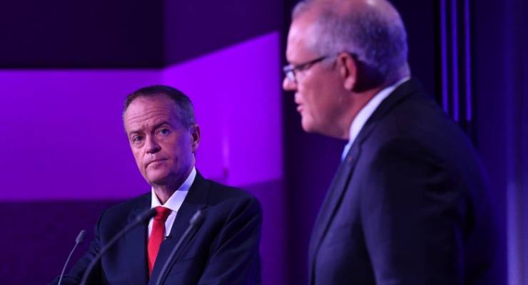 debate bill shorten scott morrison 2019 federal election