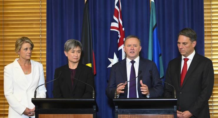 Labor leadership Albanese Wong Marles Keneally
