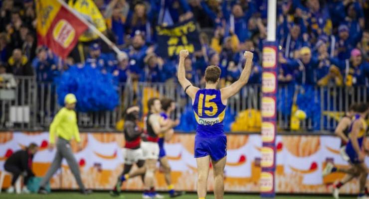 AFL west coast eagles tv ratings