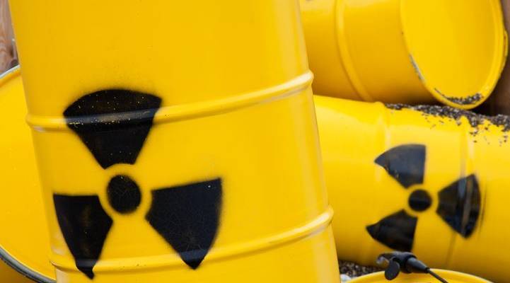 Nuclear waste drums (Image: Getty Images)