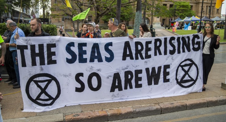 extinction rebellion climate rally protest