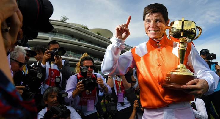 2019 Melbourne Cup winning jockey Craig Williams