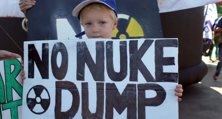 nuclear waste dump