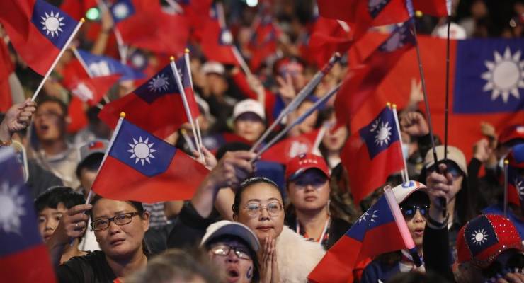 Taiwan rally election tsai ing-wen beijing China