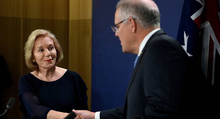 Scott Morrison and ABC Chair Ita Buttrose