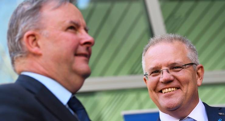 Anthony-Albanese-and-Scott-Morrison