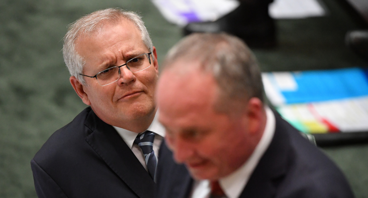 Scott Morrison Barnaby Joyce