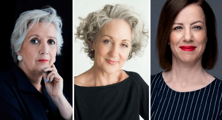 Jane Caro, Elizabeth Farrelly and Jo Dyer (Images: supplied)