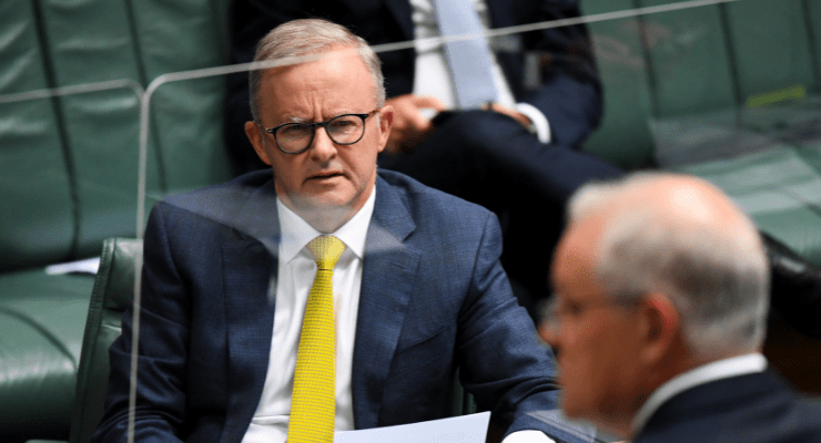 Anthony Albanese Scott Morrison