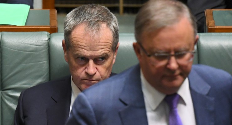Bill Shorten and Anthony Albanese
