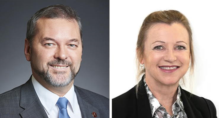 Michael Mischin and Cheryl Cartwright (Images: Parliament of Western Australia/Barton Deakin)