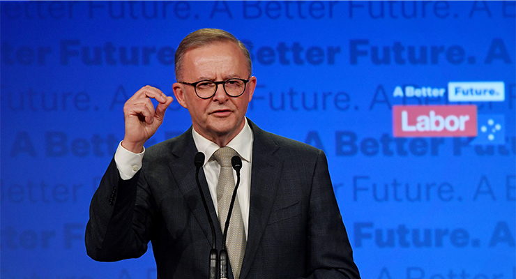 Prime Minister-elect Anthony Albanese (Image: AAP/Bianca De Marchi)