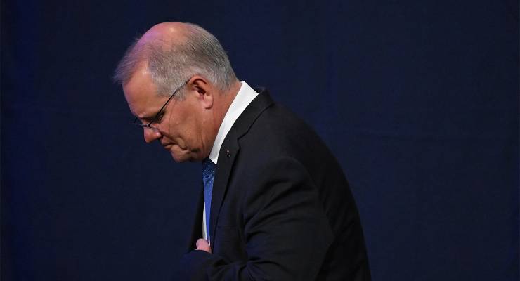Former prime minister Scott Morrison (Image: AAP/Dean Lewins)