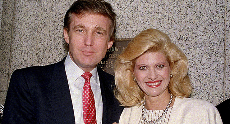 Donald and Ivana Trump in May, 1988 (Image: AAP/AP)