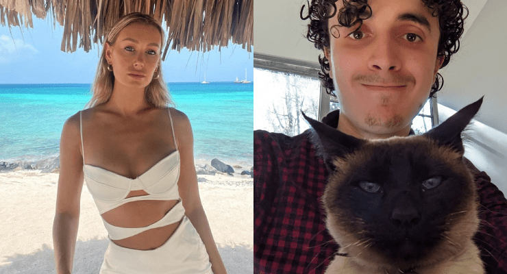 Stephanie and Miles Glaspole say they will keep using TikTok despite the report's findings (Image: Instagram)