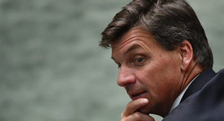Opposition energy minister Angus Taylor (Image: AAP/Mick Tsikas)