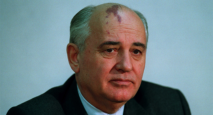 Mikhail Gorbachev, dated December 1993 (Image: AAP/Mary Evans/Allstar/David Gadd)
