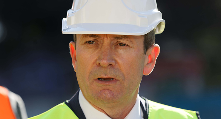 WA Premier Mark McGowan (Image: AAP/Trevor Collens)