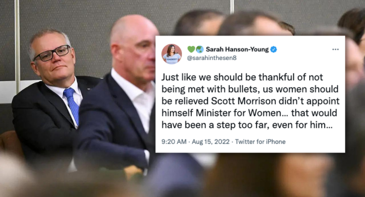(Image: Sarah Hanson-Young/Twitter/AAP/Private Media)