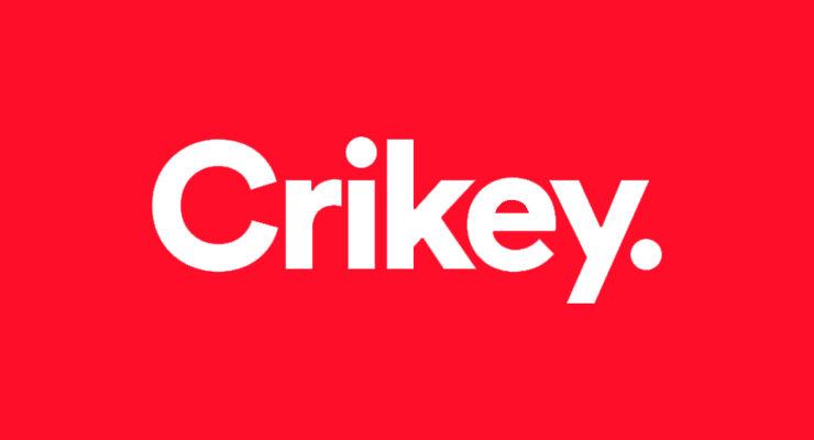 Crikey logo red