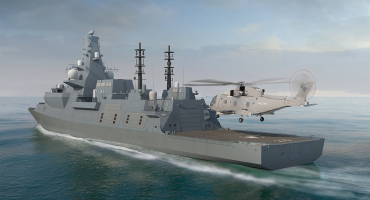 Design for BAE Systems' Global Combat Ship (Image: BAE Systems)