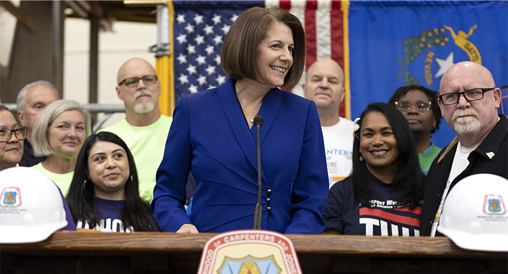 Senator Catherine Cortez Masto (Image: AP/Ellen Schmidt)
