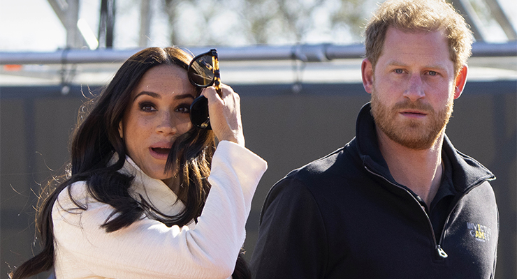 Prince Harry and Meghan Markle, Duke and Duchess of Sussex (Image: AAP/AP/Peter Dejong)