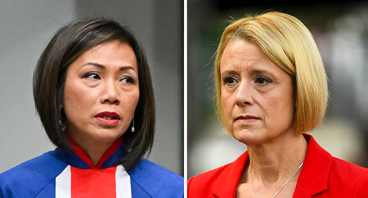 Dai Le and Kristina Keneally