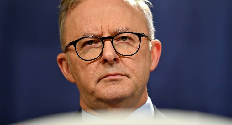 Australian Prime Minister Anthony Albanese (Image: AAP/Bianca De Marchi)