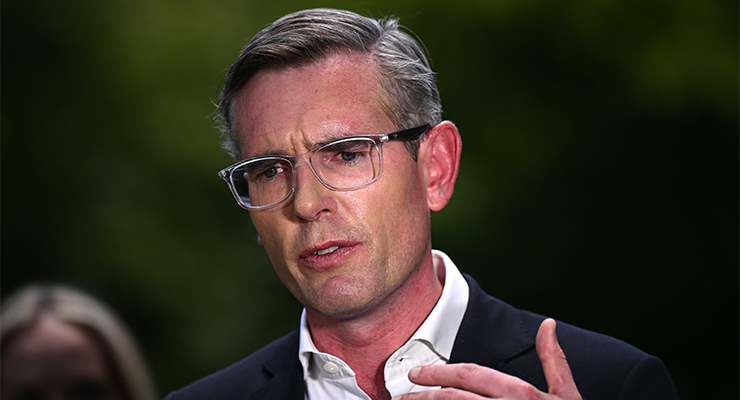 NSW Premier Dominic Perrottet (Image: AAP/Dan Himbrechts)
