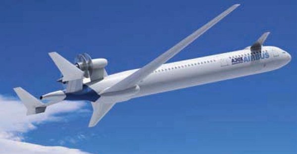 AirbusA30Xconcept32009marketoutlook How an A320 sized jet might place undicted fan engines, as seen by Airbus