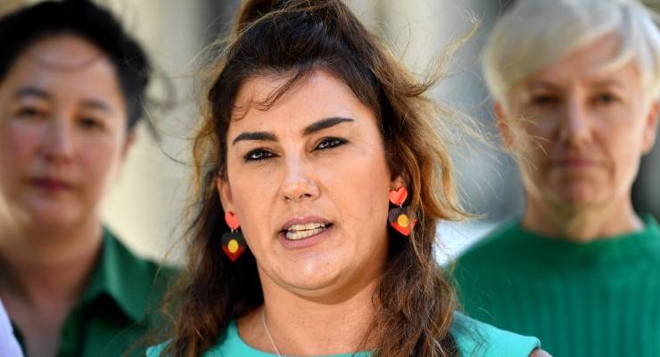 Greens Senator Lidia Thorpe