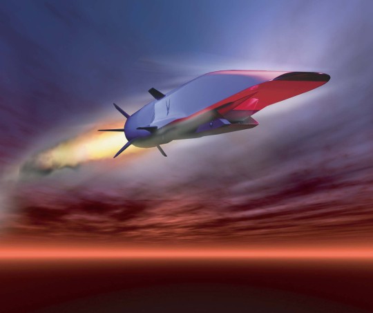 X51graphic_540x453 USAF graphic of the X-51A in heat