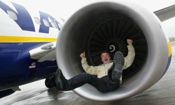 ryanair Thinks...can't we run them with just one engine?