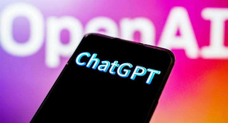 A ChatGPT logo is displayed on a smartphone (Image: AAP/Sheldon Cooper/SOPA/Sipa USA)