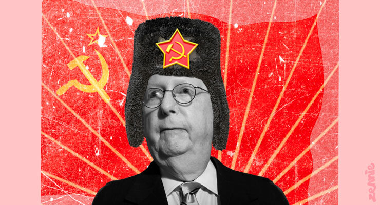 US Senate Minority Leader Mitch McConnell (Image: Zennie/Private Media)