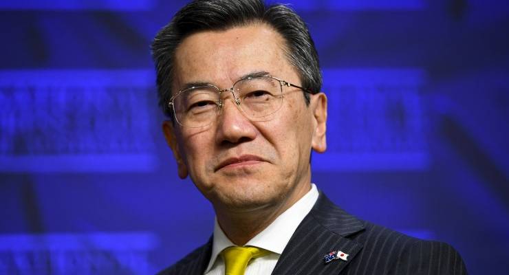 Japan's ambassador to Australia Shingo Yamagami