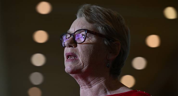 Greens Senator Janet Rice (Image: AAP/Mick Tsikas)